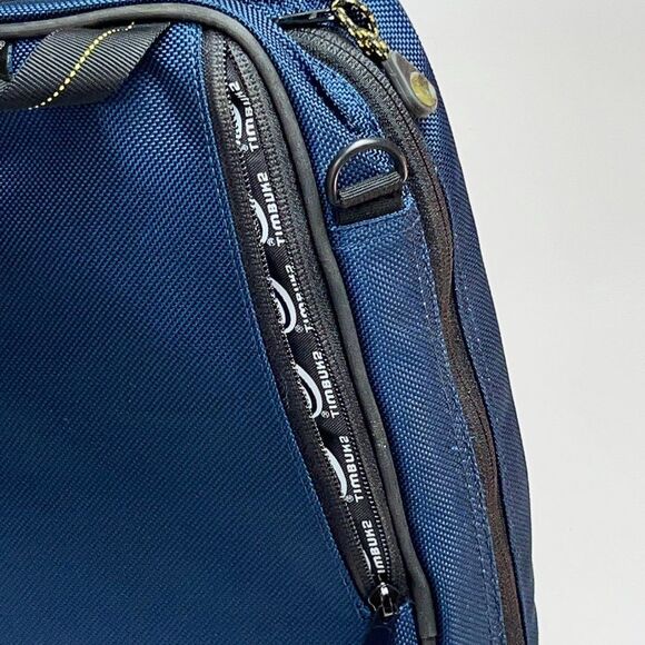 Timbuk2 Euro Tote Large Vertical Navy Cross Body Shoulder Travel Nylon Zip Bag - Picture 8 of 9